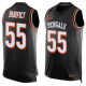 Nike Cincinnati Bengals #55 Vontaze Burfict Black Team Color Men's Stitched NFL Limited Tank Top Jersey