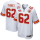 Joe Thuney #62 Kansas City Chiefs Super Bowl LVII Champions 3 Stars Men's Game White NFL Jersey