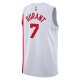 Men's Brooklyn Nets Kevin Durant Nike White Swingman Jersey - Classic Edition