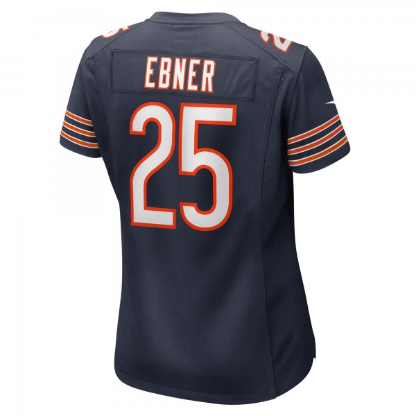 Women's Chicago Bears Trestan Ebner Nike Navy Game Player Jersey