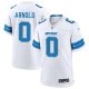 Men's Detroit Lions #0 Terrion Arnold Nike White 2024 NFL Draft First Round Pick Player Limited Jersey