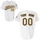 Oakland Athletics Personalized White MLB Jersey (S-3XL)