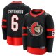 Men's Ottawa Senators Jakob Chychrun Fanatics Black Home Breakaway Jersey