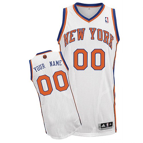 Knicks Personalized White NBA Jersey (S-3XL)