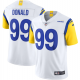 Men's Nike Los Angeles Rams #99 Aaron Donald White NFL Vapor Limited Jersey