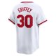 Men's Cincinnati Reds Ken Griffey Nike White Throwback Cooperstown Limited Jersey