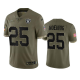 Men's Las Vegas Raiders #25 Trevon Moehrig Nike Olive 2022 Salute To Service NFL Jersey