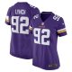 Women's Minnesota Vikings James Lynch Nike Purple Game Player Jersey