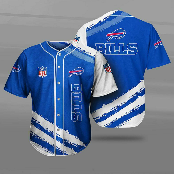 Buffalo Bills NFL Stitched Fashion Baseball Legend Jersey