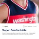 Men's Washington Wizards Fanatics Red Fast Break Custom Replica Jersey - Icon Edition