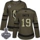 Women's Adidas Golden Knights #19 Reilly Smith Green Salute to Service 2018 Stanley Cup FinalStitched NHL Jersey