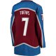 Women's Colorado Avalanche Devon Toews Fanatics Burgundy Home Breakaway Player Jersey