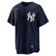 Men's New York Yankees  Nike Navy Big & Tall Alternate Replica Team Jersey