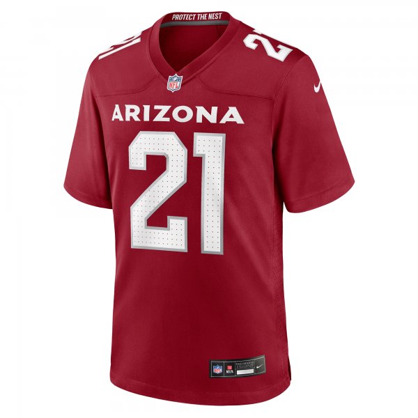 Men's Arizona Cardinals Garrett Williams Nike  Cardinal  Game Jersey