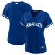 Women's Kansas City Royals Nike Royal Alternate Replica Team Logo Jersey