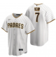 Men's Nike San Diego Padres #7 Ha-Seong Kim White MLB Home Jersey