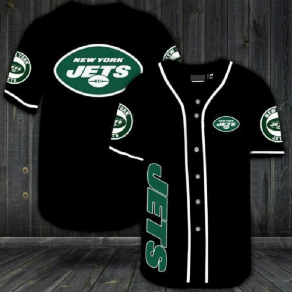 New York Jets NFL 3D Digital Printed Fashion Baseball Legend Jersey