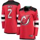 Women's New Jersey Devils Brendan Smith Fanatics Red Home Breakaway Player Jersey