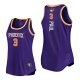 Women's Phoenix Suns #3 Chris Paul 2021 NBA Playoffs Tank Purple Jersey