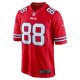 Men's Buffalo Bills Dawson Knox Nike Red Alternate Game Jersey