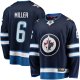 Men's Winnipeg Jets Colin Miller Fanatics Navy Home Premier Breakaway Player Jersey