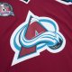 Men's Colorado Avalanche Peter Forsberg Mitchell & Ness Burgundy  1995/96 Blue Line Player Jersey