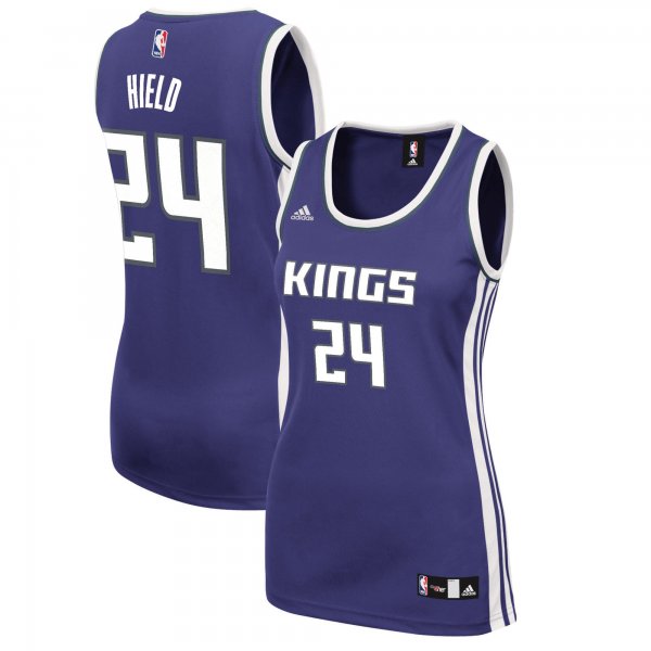 Women's Sacramento Kings Buddy Hield adidas Purple Road Replica Jersey