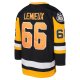 Youth Pittsburgh Penguins Mario Lemieux Mitchell & Ness Black 1991-92 Blue Line Player Jersey