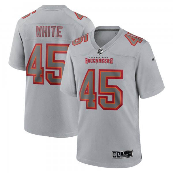 Men's Tampa Bay Buccaneers Devin White Nike Gray Atmosphere Fashion Game Jersey