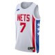 Men's Brooklyn Nets Kevin Durant Nike White Swingman Jersey - Classic Edition