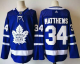 Adidas Toronto Maple Leafs #34 Auston Matthews Blue Home Stitched NHL Jersey