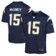 Youth Los Angeles Chargers #15 Ladd McConkey Nike Navy Alternate Super Chargers Game Player Jersey