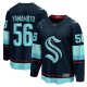 Men's Seattle Kraken Kailer Yamamoto Fanatics Deep Sea Blue Home Breakaway Player Jersey