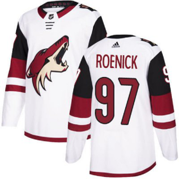 Men's Adidas Arizona Coyotes #97 Jeremy Roenick White Stitched NHL Jersey