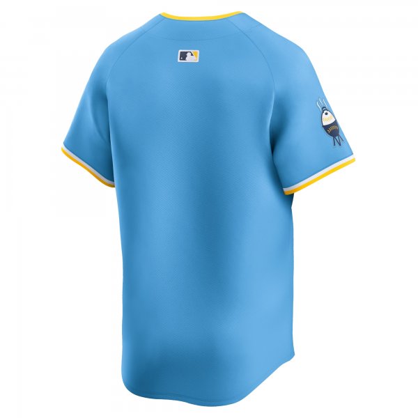 Men's Milwaukee Brewers  Nike Powder Blue City Connect Limited Jersey