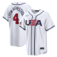 Men's USA Baseball Pete Crow-Armstrong Nike White 2026 World Baseball Classic Home Stadium Jersey