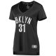 Women's Brooklyn Nets Jarrett Allen Fanatics Black Fast Break Player Jersey - Statement Edition