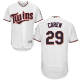 Minnesota Twins #29 Rod Carew White Flexbase Collection Stitched MLB Jersey