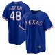 Men's Texas Rangers Jacob deGrom Nike Royal Away Replica Player Jersey