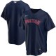 Men's Nike Boston Red Sox Blank Navy Alternate 2020 MLB Jersey