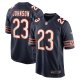 Men's Chicago Bears Roschon Johnson Nike  Navy Team Game Jersey