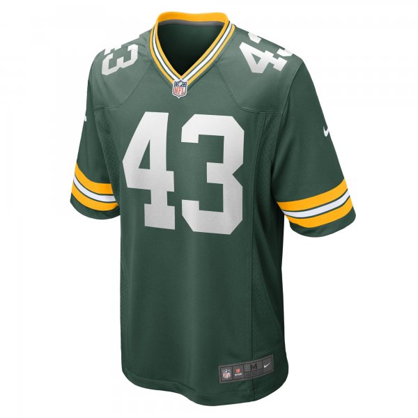 Men's Green Bay Packers Kiondre Thomas Nike Green Game Player Jersey