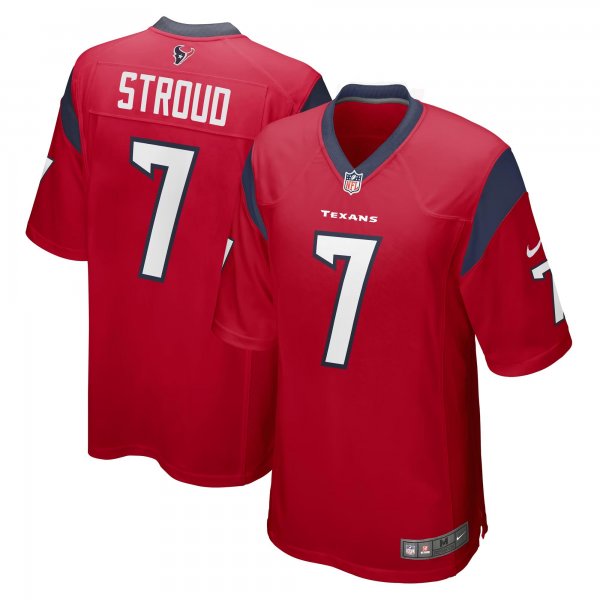 Men's Nike #7 CJ Stroud Houston Texans 2023 NFL Draft First Round Pick Jersey