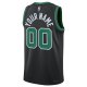 Unisex Boston Celtics Jordan Brand Black 2022/23 Swingman Custom Jersey - Statement Edition