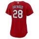 Women's St. Louis Cardinals Nolan Arenado Nike Red Alternate Replica Player Jersey