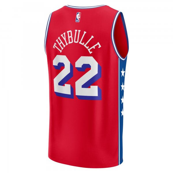 Youth Philadelphia 76ers Matisse Thybulle Fanatics Red Fast Break Player Jersey - Statement Edition