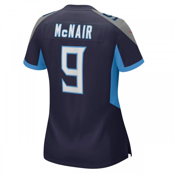 Women's Tennessee Titans Steve McNair Nike Navy Game Retired Player Jersey