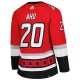 Men's Carolina Hurricanes Sebastian Aho adidas Red Alternate Primegreen Player Jersey