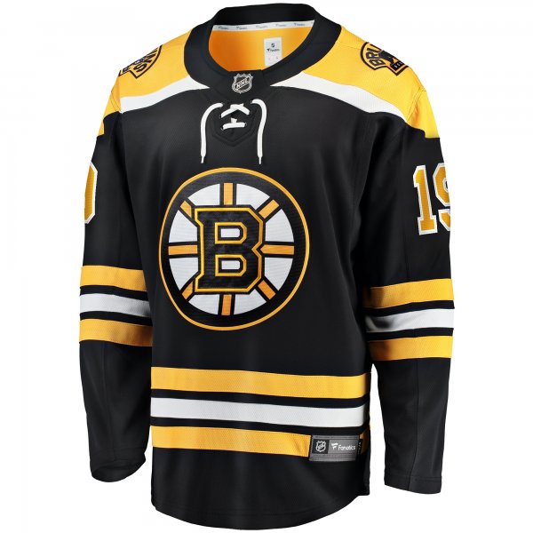 Men's Boston Bruins John Beecher Fanatics Black Home Premier Breakaway Player Jersey