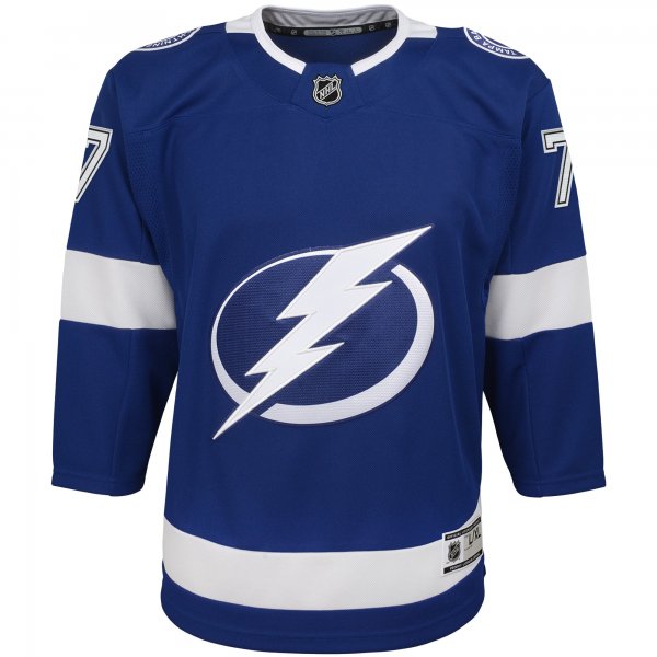 Youth Tampa Bay Lightning Victor Hedman Blue Home Premier Player Jersey